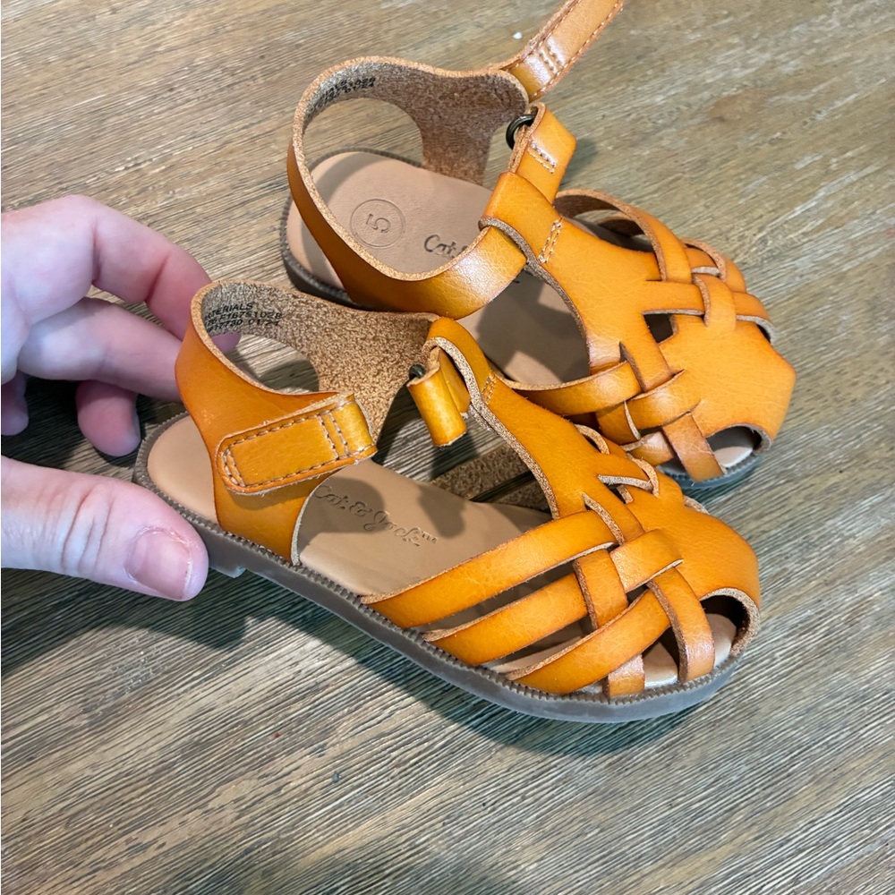 Cat & Jack Orange Kids Sandals